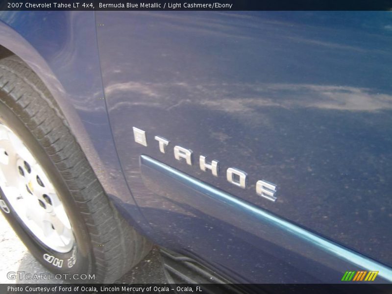 Bermuda Blue Metallic / Light Cashmere/Ebony 2007 Chevrolet Tahoe LT 4x4
