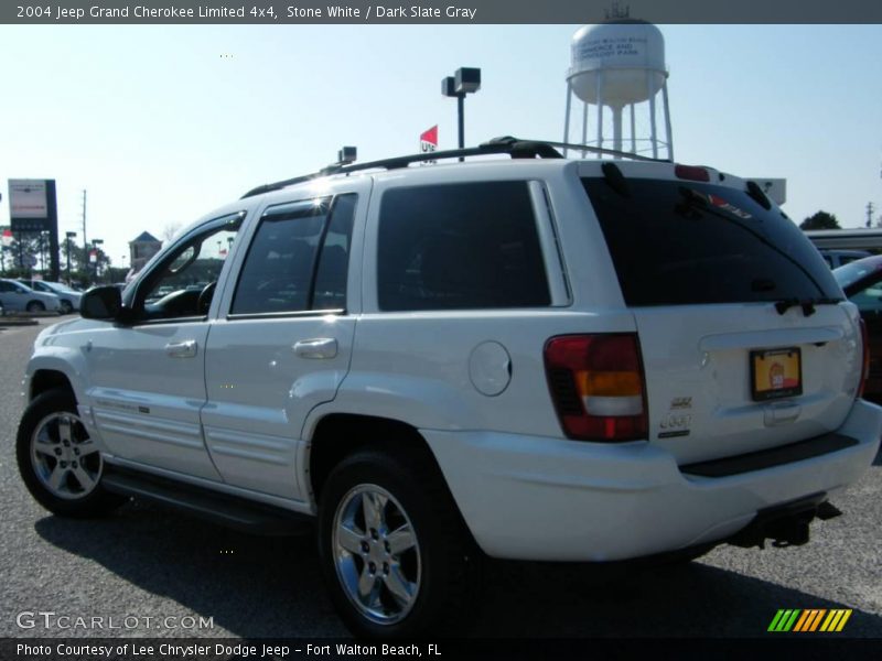 Stone White / Dark Slate Gray 2004 Jeep Grand Cherokee Limited 4x4