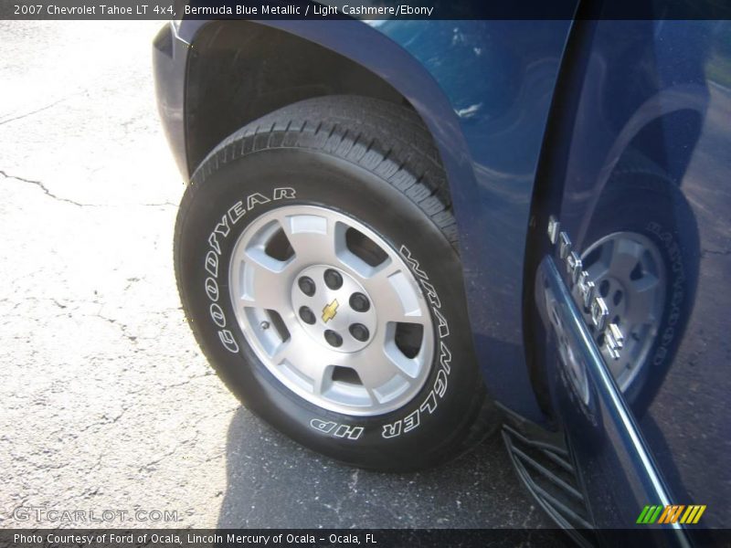 Bermuda Blue Metallic / Light Cashmere/Ebony 2007 Chevrolet Tahoe LT 4x4