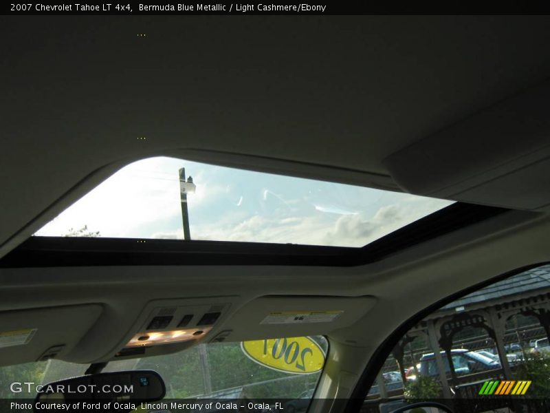 Bermuda Blue Metallic / Light Cashmere/Ebony 2007 Chevrolet Tahoe LT 4x4