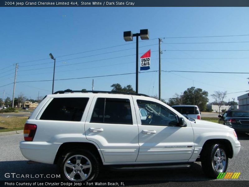 Stone White / Dark Slate Gray 2004 Jeep Grand Cherokee Limited 4x4