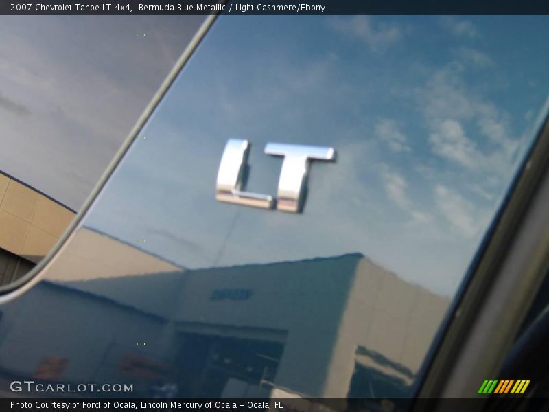 Bermuda Blue Metallic / Light Cashmere/Ebony 2007 Chevrolet Tahoe LT 4x4