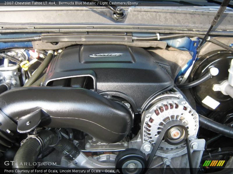 Bermuda Blue Metallic / Light Cashmere/Ebony 2007 Chevrolet Tahoe LT 4x4