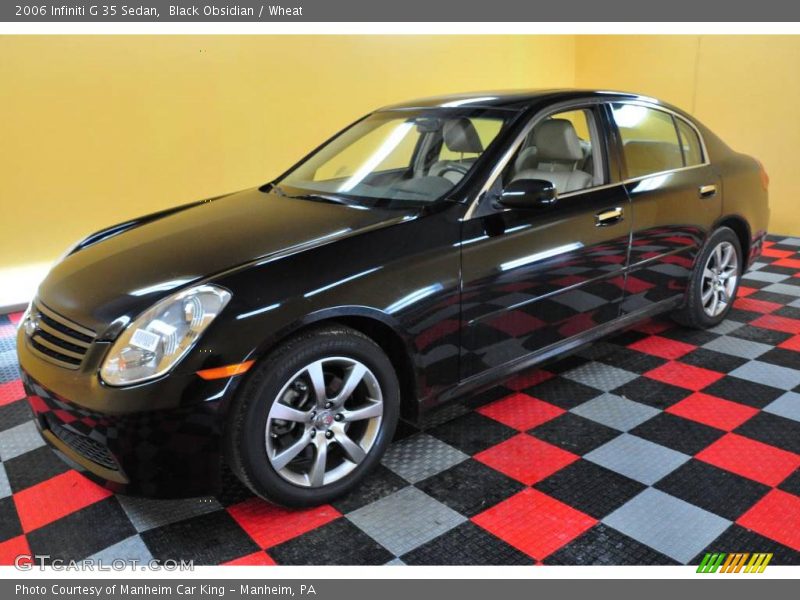 Black Obsidian / Wheat 2006 Infiniti G 35 Sedan