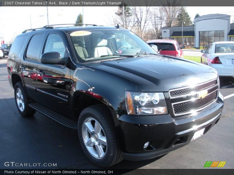 Black / Dark Titanium/Light Titanium 2007 Chevrolet Tahoe LT 4x4