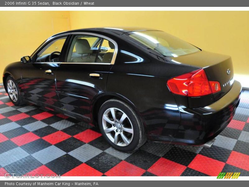 Black Obsidian / Wheat 2006 Infiniti G 35 Sedan