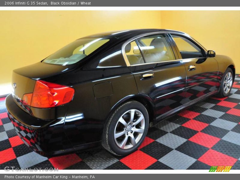Black Obsidian / Wheat 2006 Infiniti G 35 Sedan