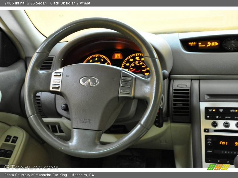 Black Obsidian / Wheat 2006 Infiniti G 35 Sedan