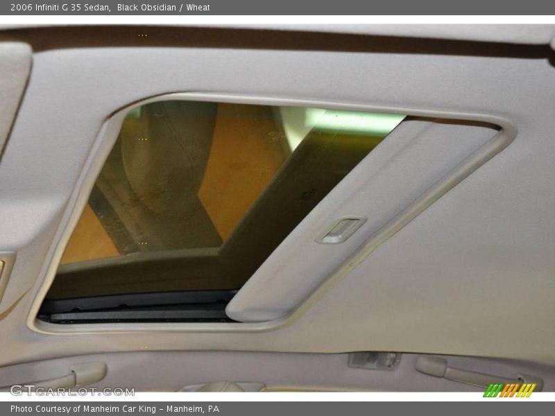 Black Obsidian / Wheat 2006 Infiniti G 35 Sedan