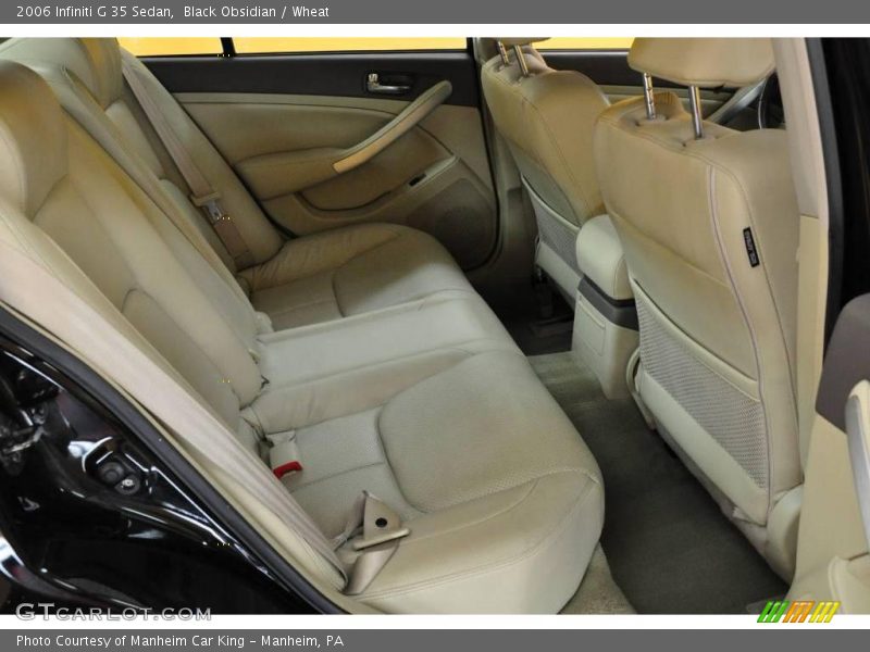 Black Obsidian / Wheat 2006 Infiniti G 35 Sedan