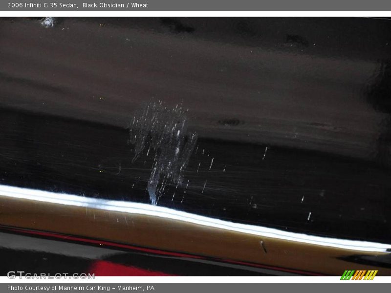 Black Obsidian / Wheat 2006 Infiniti G 35 Sedan