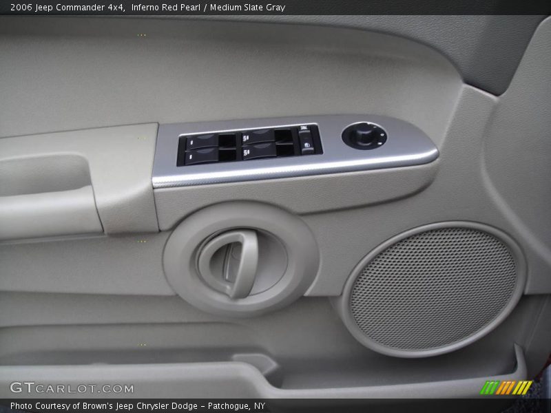 Inferno Red Pearl / Medium Slate Gray 2006 Jeep Commander 4x4