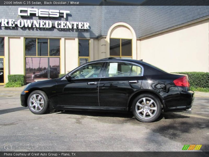 Black Obsidian / Wheat 2006 Infiniti G 35 Sedan