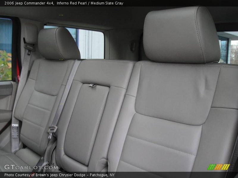 Inferno Red Pearl / Medium Slate Gray 2006 Jeep Commander 4x4