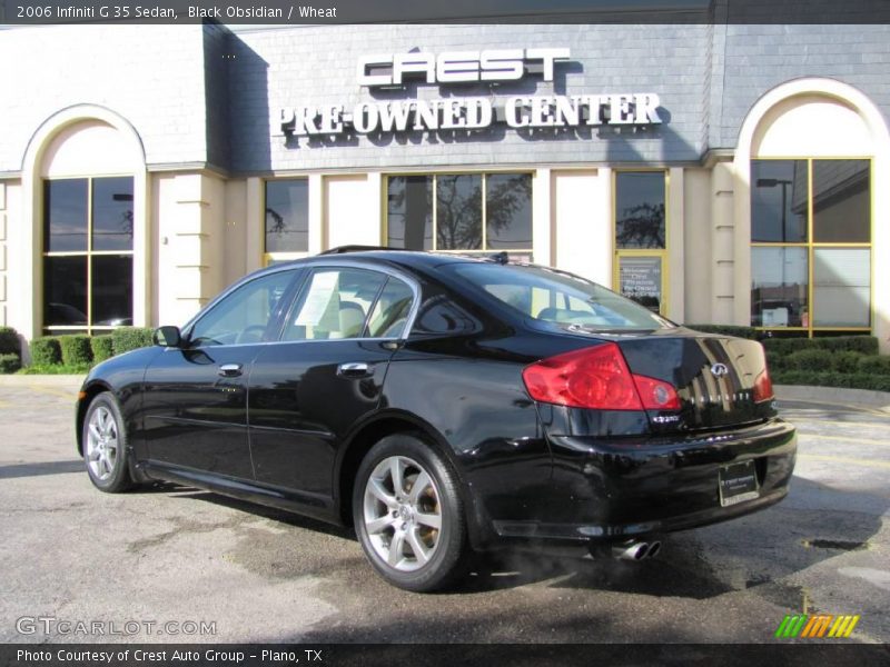 Black Obsidian / Wheat 2006 Infiniti G 35 Sedan