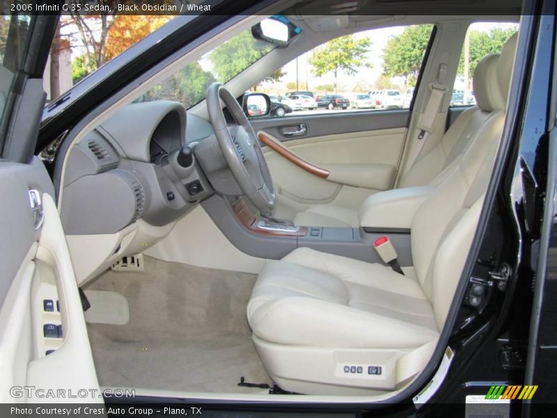 Black Obsidian / Wheat 2006 Infiniti G 35 Sedan