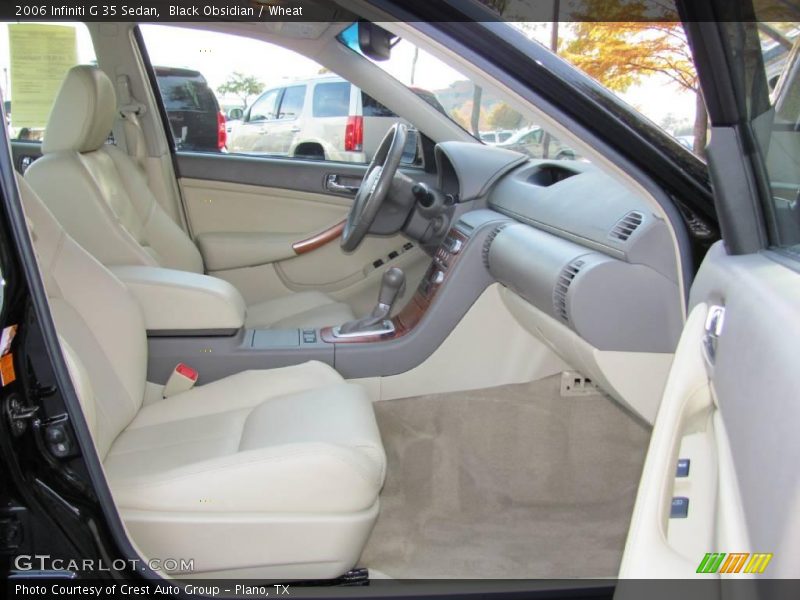 Black Obsidian / Wheat 2006 Infiniti G 35 Sedan