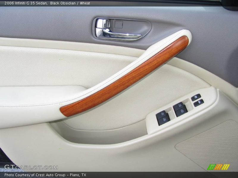 Black Obsidian / Wheat 2006 Infiniti G 35 Sedan