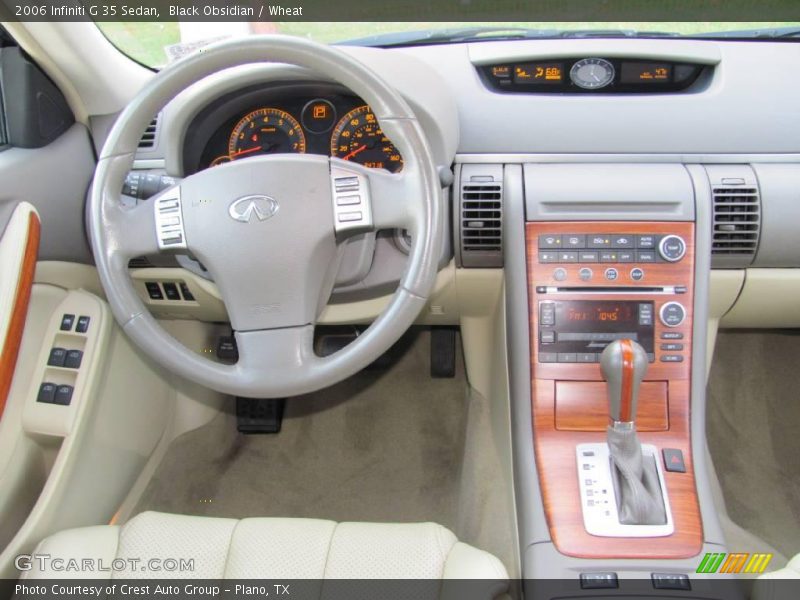 Black Obsidian / Wheat 2006 Infiniti G 35 Sedan