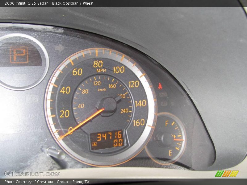 Black Obsidian / Wheat 2006 Infiniti G 35 Sedan