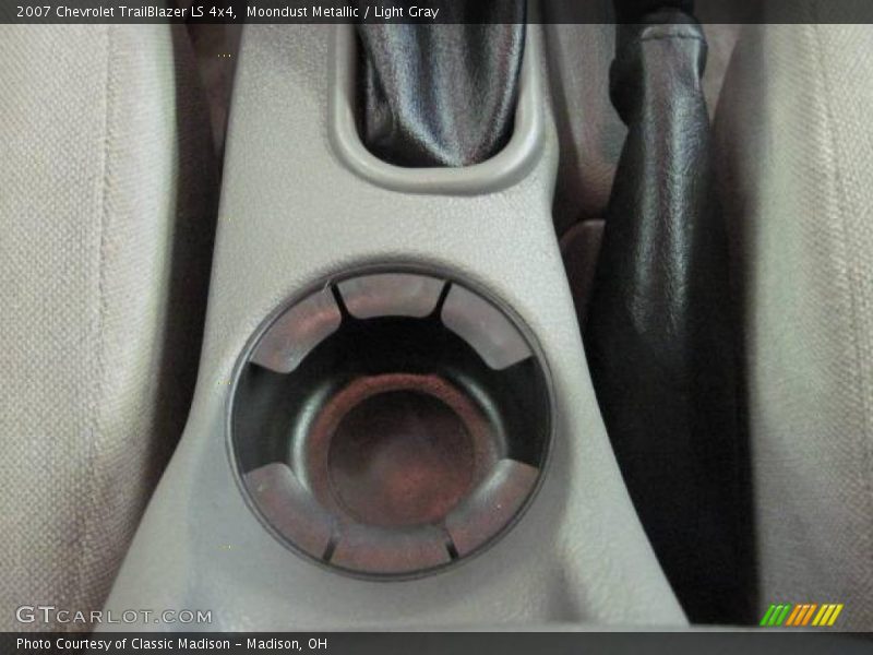 Moondust Metallic / Light Gray 2007 Chevrolet TrailBlazer LS 4x4