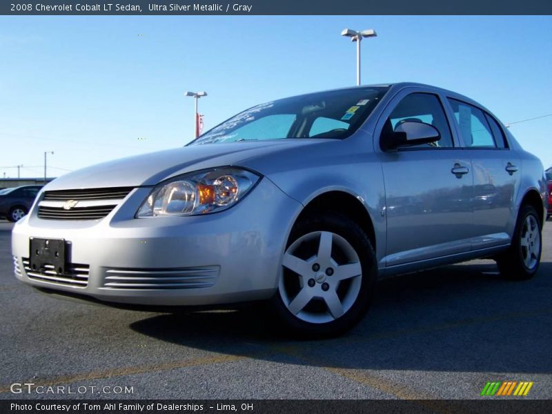 Ultra Silver Metallic / Gray 2008 Chevrolet Cobalt LT Sedan