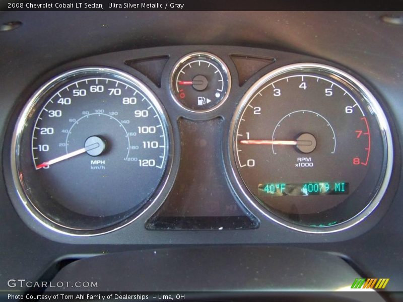 Ultra Silver Metallic / Gray 2008 Chevrolet Cobalt LT Sedan