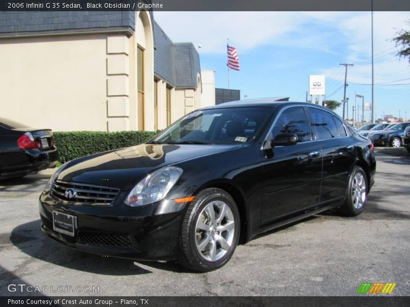 Black Obsidian / Graphite 2006 Infiniti G 35 Sedan