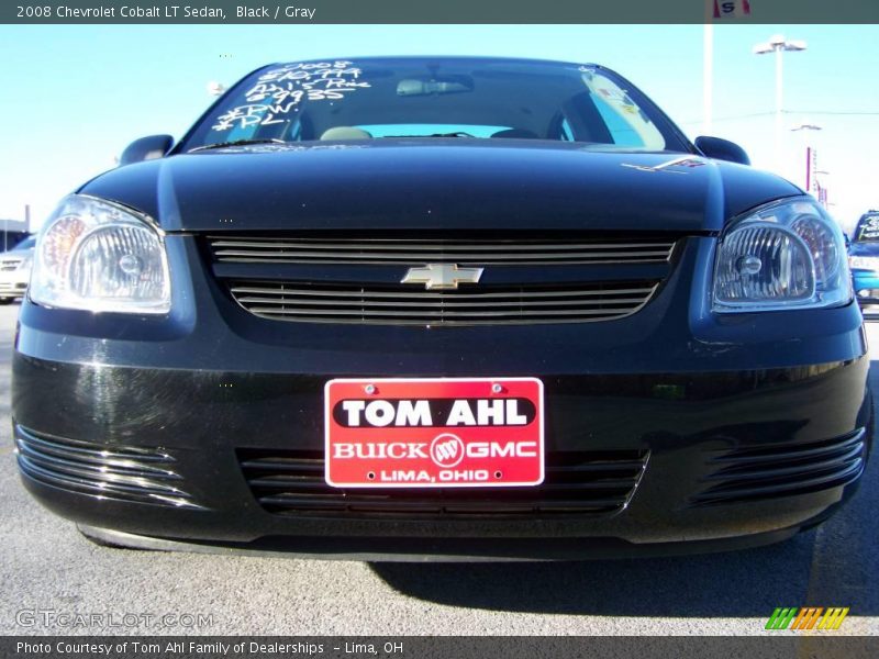 Black / Gray 2008 Chevrolet Cobalt LT Sedan