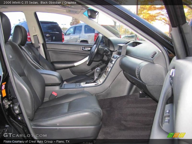 Black Obsidian / Graphite 2006 Infiniti G 35 Sedan