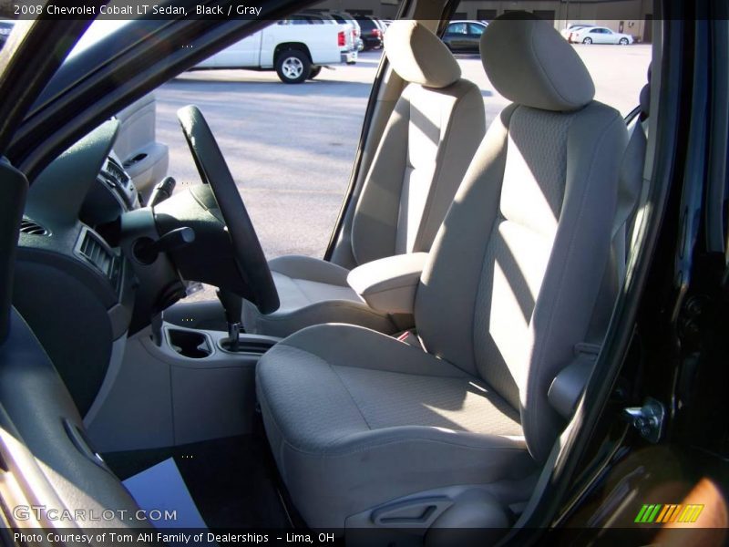 Black / Gray 2008 Chevrolet Cobalt LT Sedan