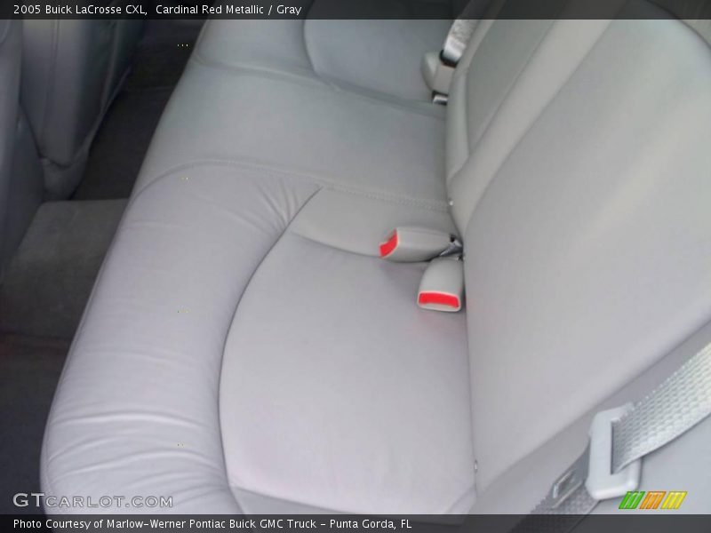 Cardinal Red Metallic / Gray 2005 Buick LaCrosse CXL