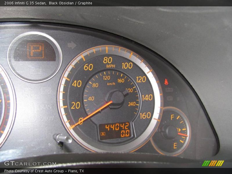 Black Obsidian / Graphite 2006 Infiniti G 35 Sedan