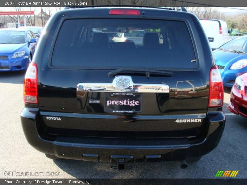 Black / Stone 2007 Toyota 4Runner SR5 4x4