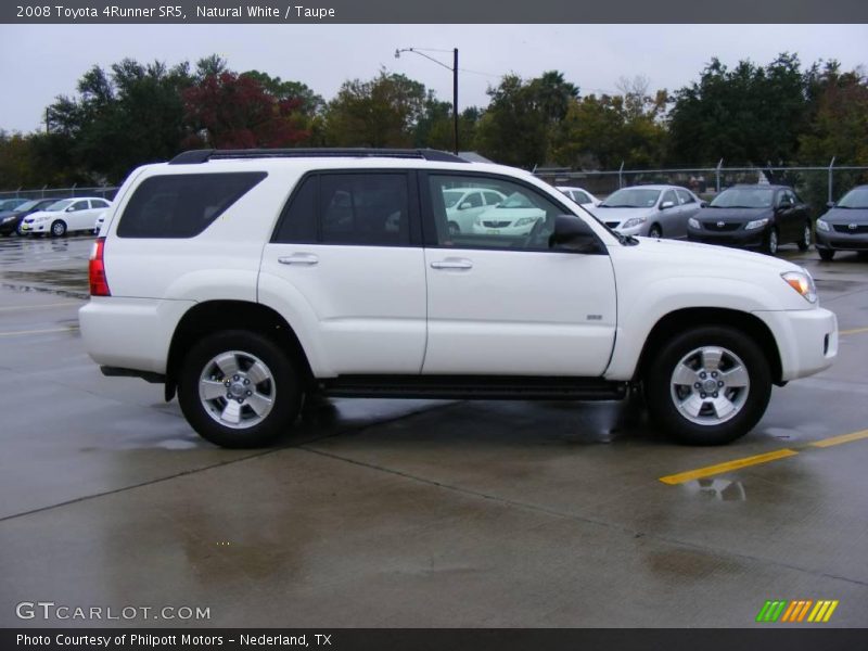 Natural White / Taupe 2008 Toyota 4Runner SR5
