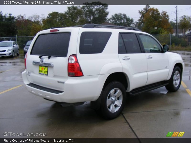 Natural White / Taupe 2008 Toyota 4Runner SR5