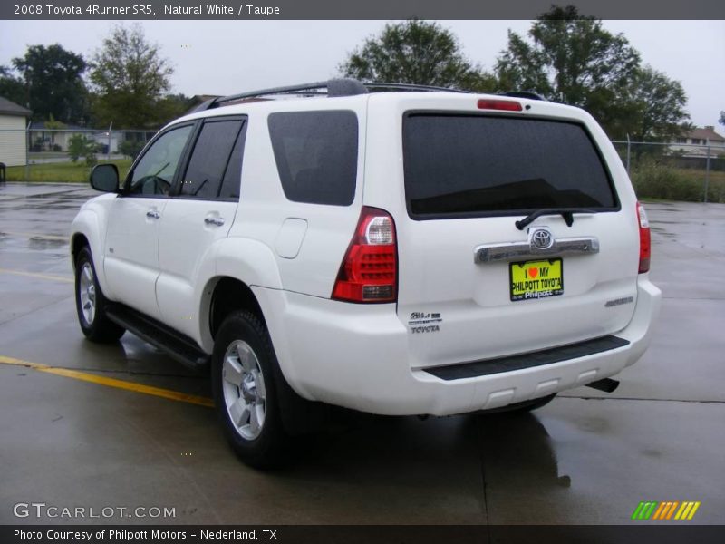 Natural White / Taupe 2008 Toyota 4Runner SR5