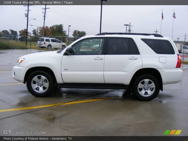 Natural White / Taupe 2008 Toyota 4Runner SR5