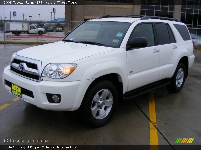 Natural White / Taupe 2008 Toyota 4Runner SR5