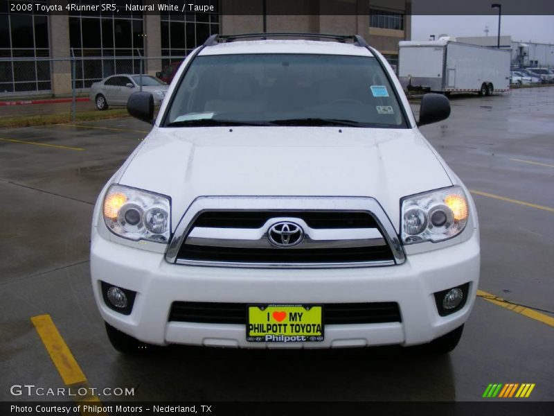 Natural White / Taupe 2008 Toyota 4Runner SR5