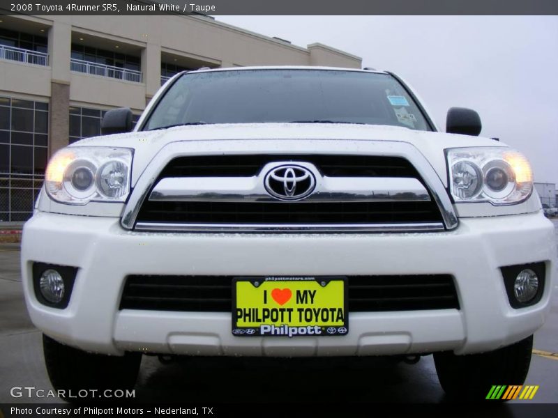 Natural White / Taupe 2008 Toyota 4Runner SR5