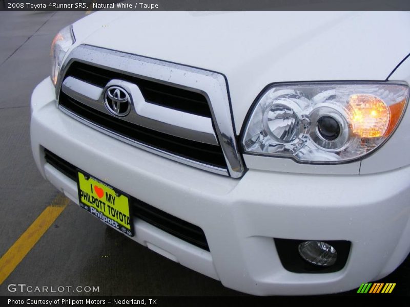 Natural White / Taupe 2008 Toyota 4Runner SR5