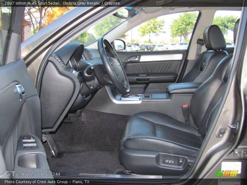 Umbria Gray Metallic / Graphite 2007 Infiniti M 45 Sport Sedan