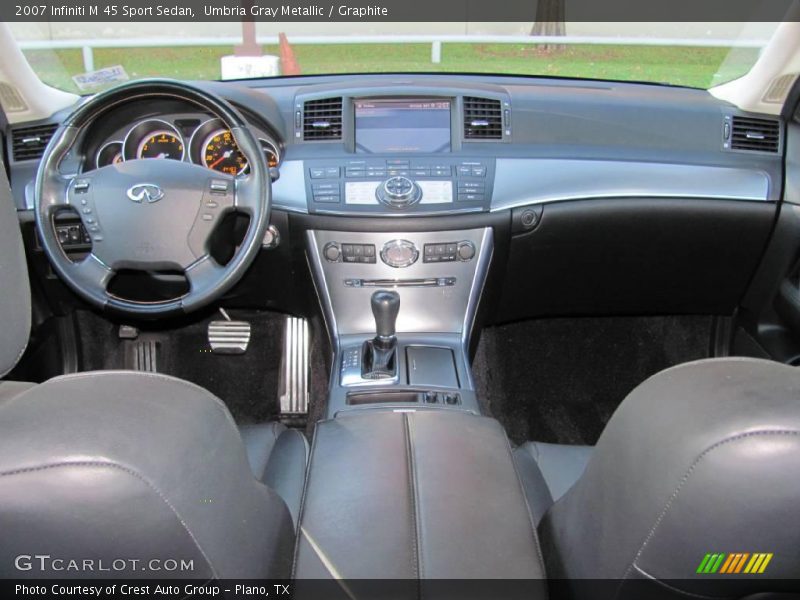 Umbria Gray Metallic / Graphite 2007 Infiniti M 45 Sport Sedan