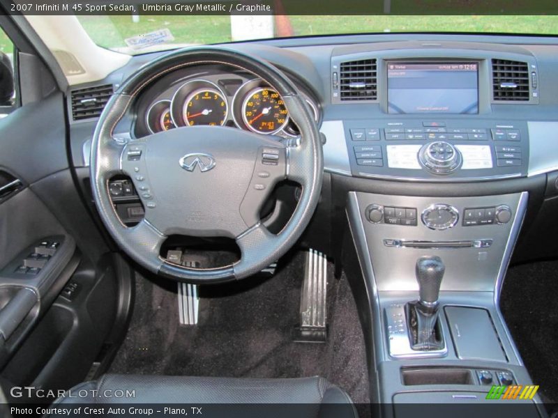 Umbria Gray Metallic / Graphite 2007 Infiniti M 45 Sport Sedan