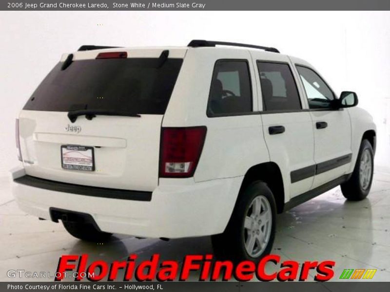 Stone White / Medium Slate Gray 2006 Jeep Grand Cherokee Laredo