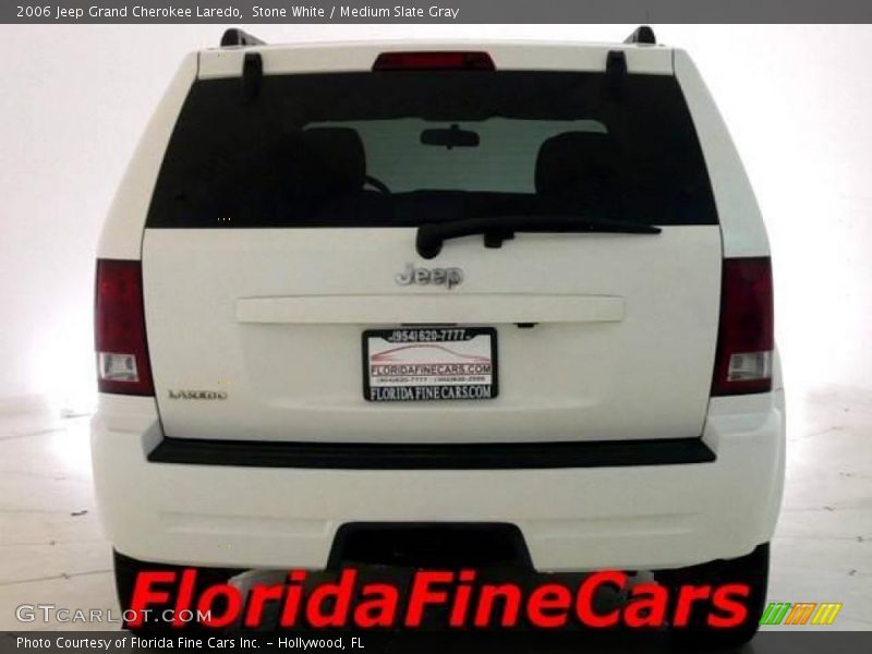 Stone White / Medium Slate Gray 2006 Jeep Grand Cherokee Laredo