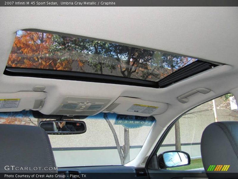 Umbria Gray Metallic / Graphite 2007 Infiniti M 45 Sport Sedan
