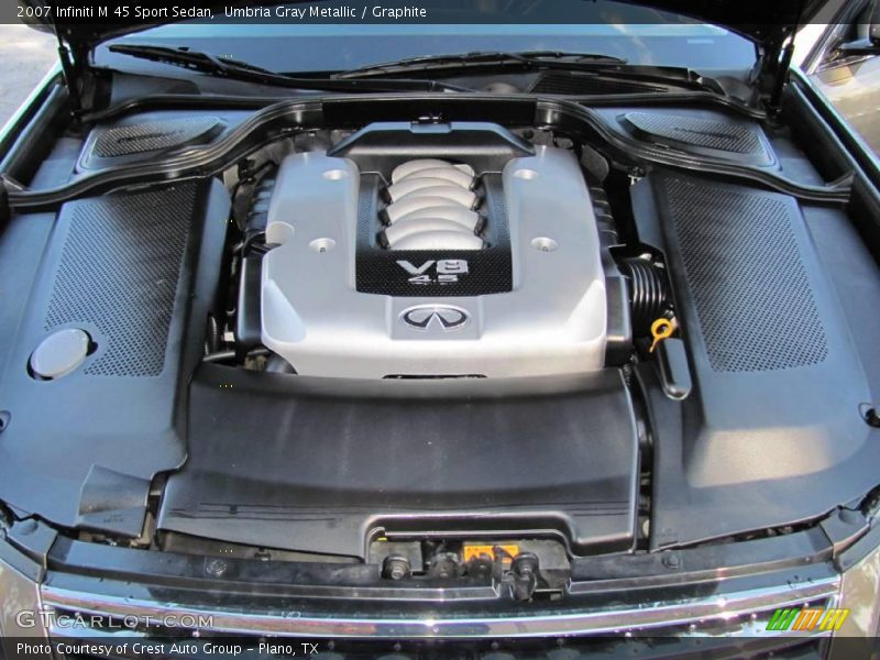Umbria Gray Metallic / Graphite 2007 Infiniti M 45 Sport Sedan