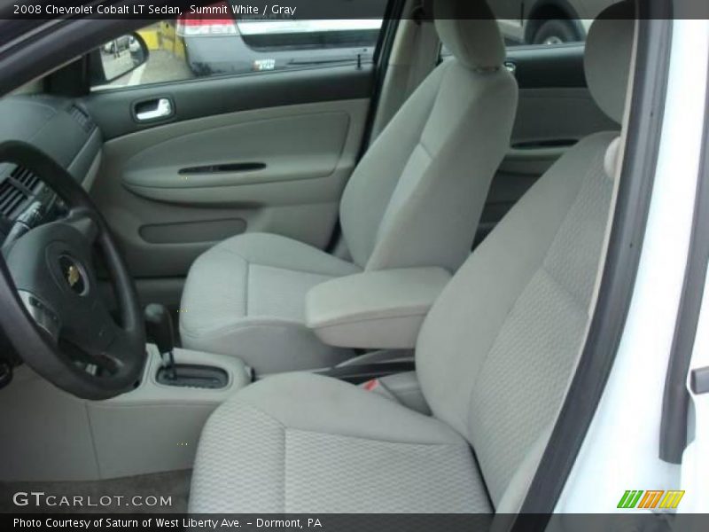 Summit White / Gray 2008 Chevrolet Cobalt LT Sedan